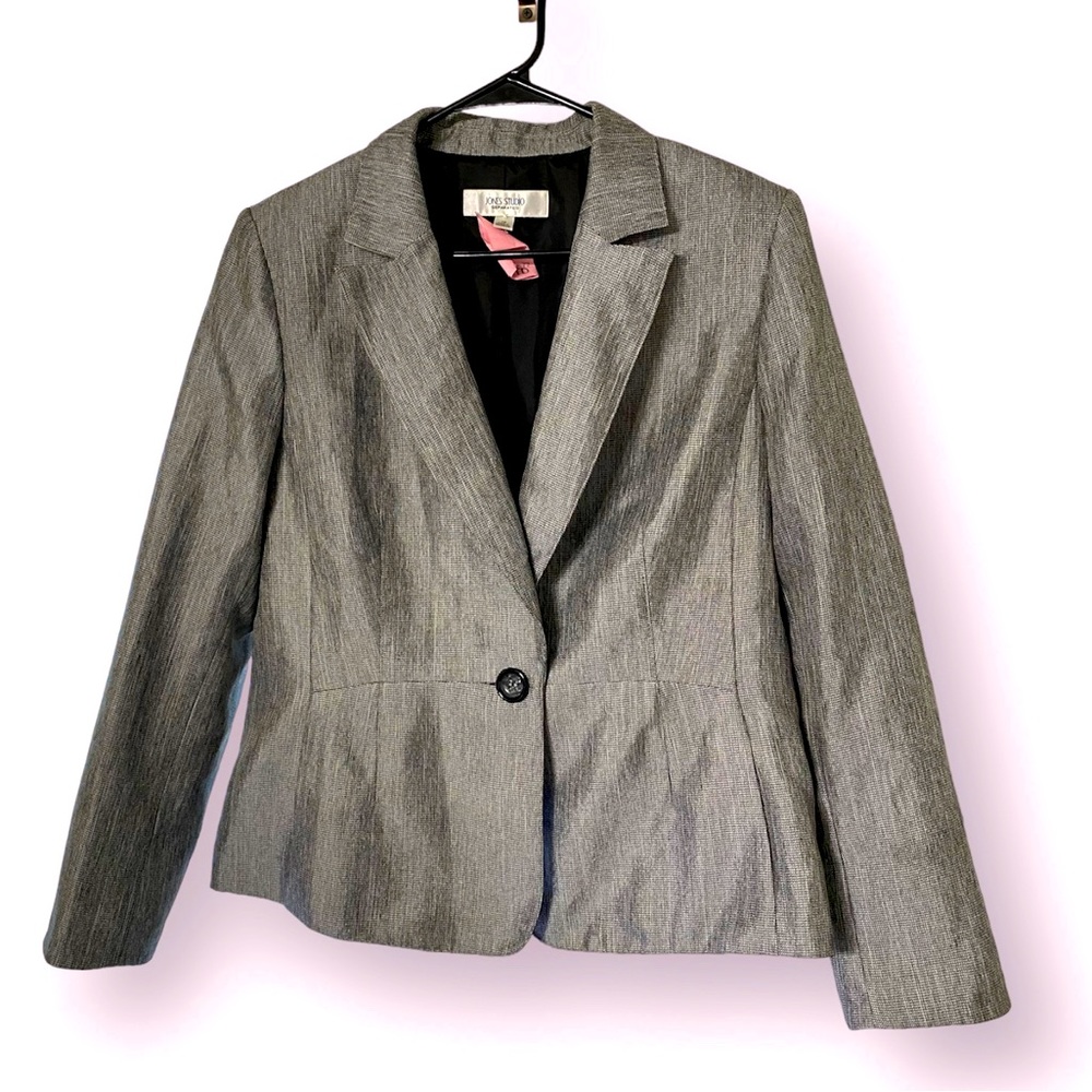 Office jacket. Worn